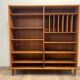 Splendid Scandinavian bookshelf in teak from Denmark.