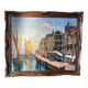 Mediterranean port landscape by Dulac