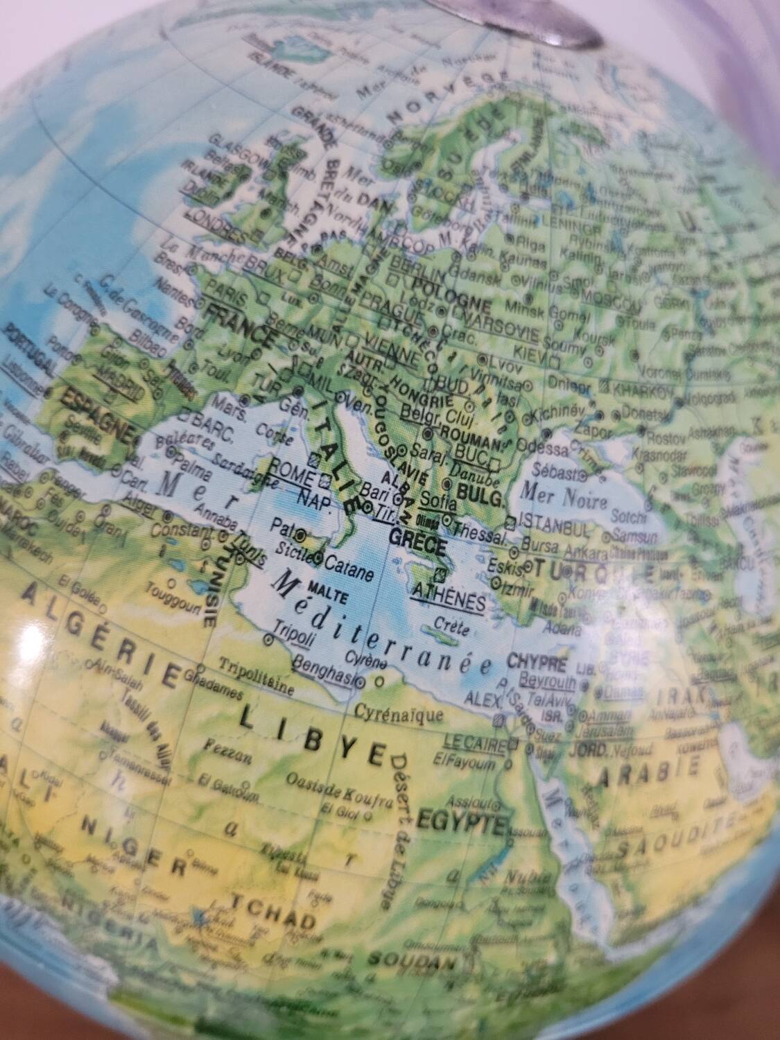 Illuminated Tecnodidattica Globe