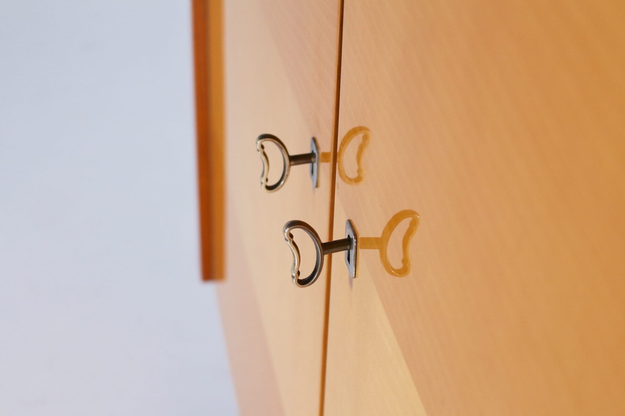1950s Modernist High Closet Buffet