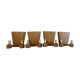4 sconces in oak 40 years