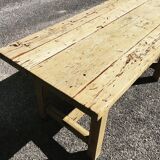 Solid oak farm table 152x72