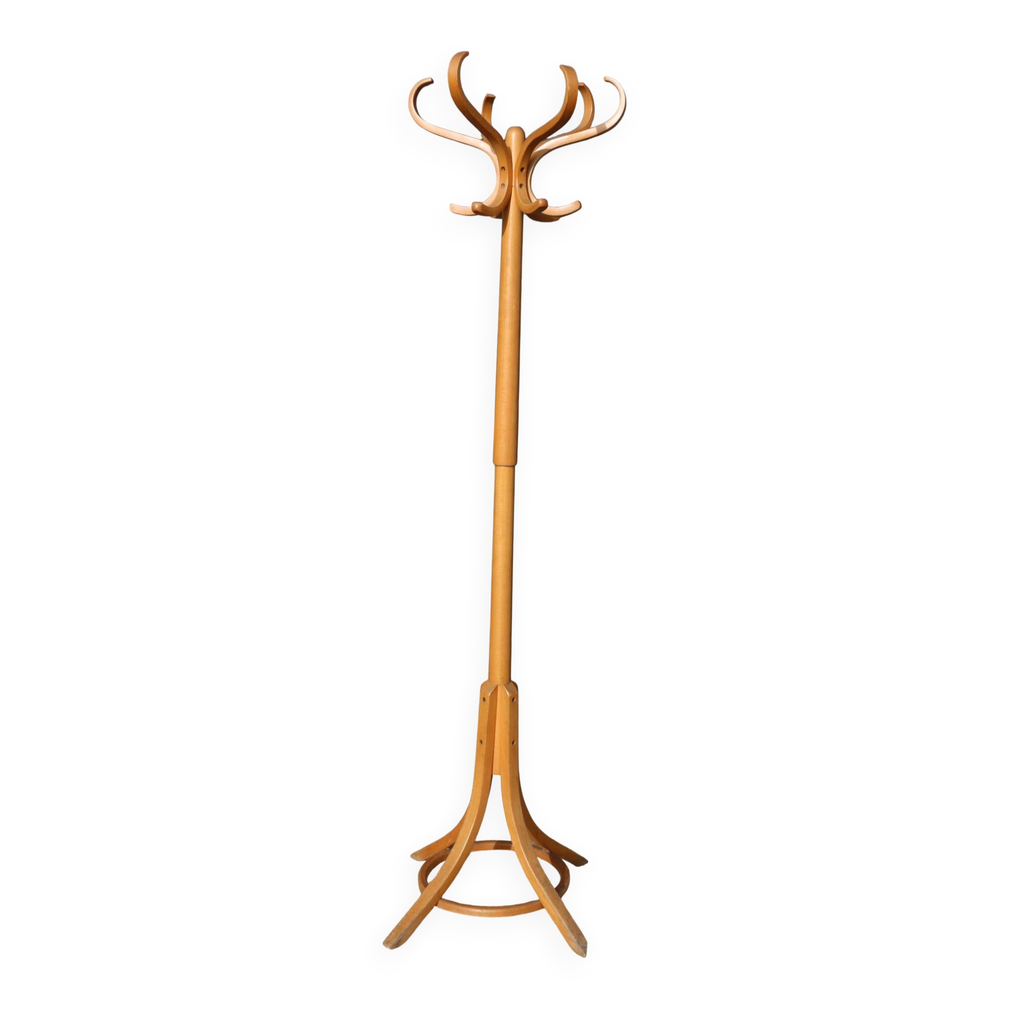 Coat rack parrot BAUMANN light beech (A5)