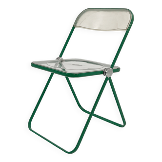 Green Plia Chair by Giancarlo Piretti for Castelli, 1960