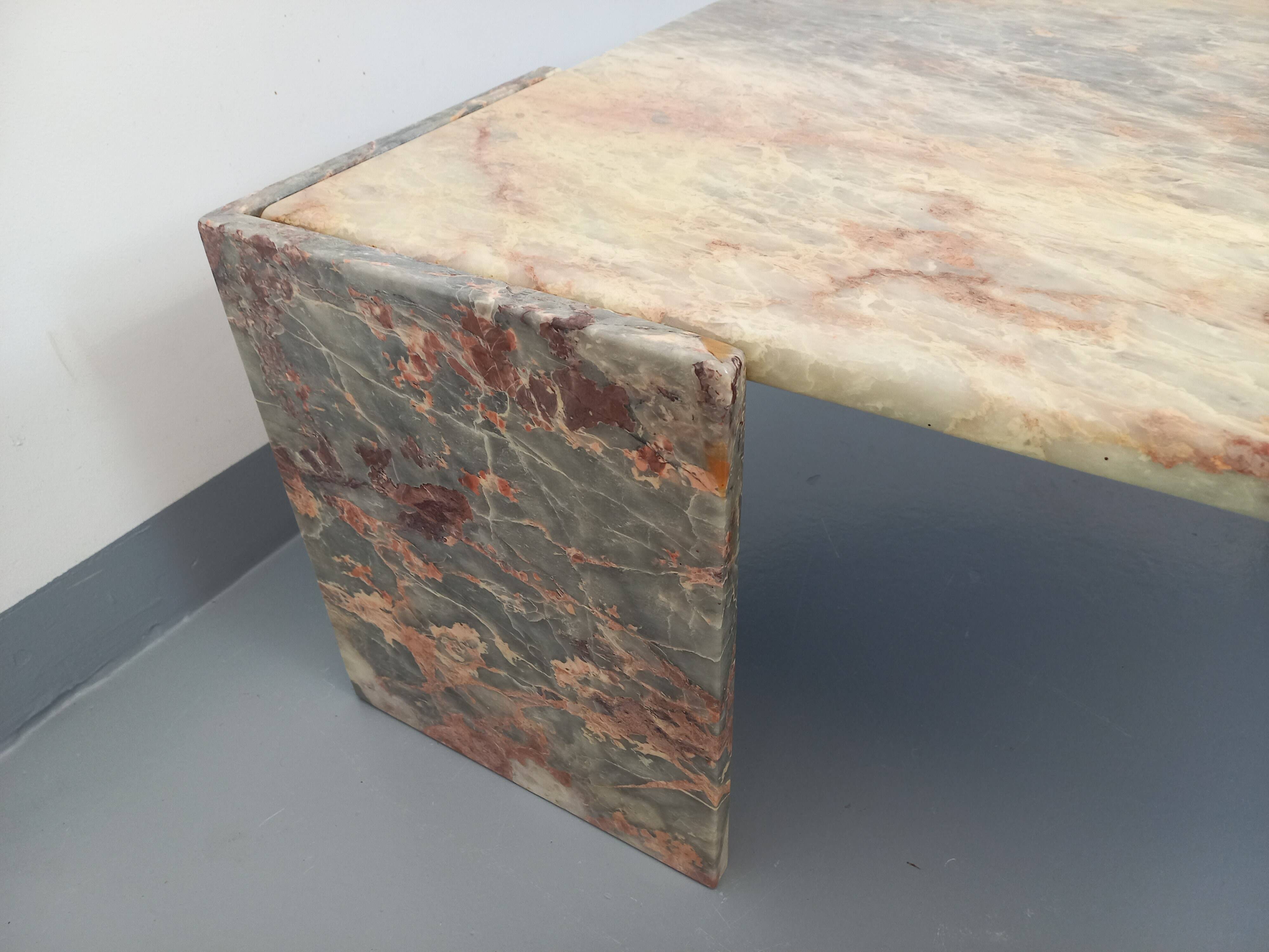 Vintage marble coffee table from the 70s