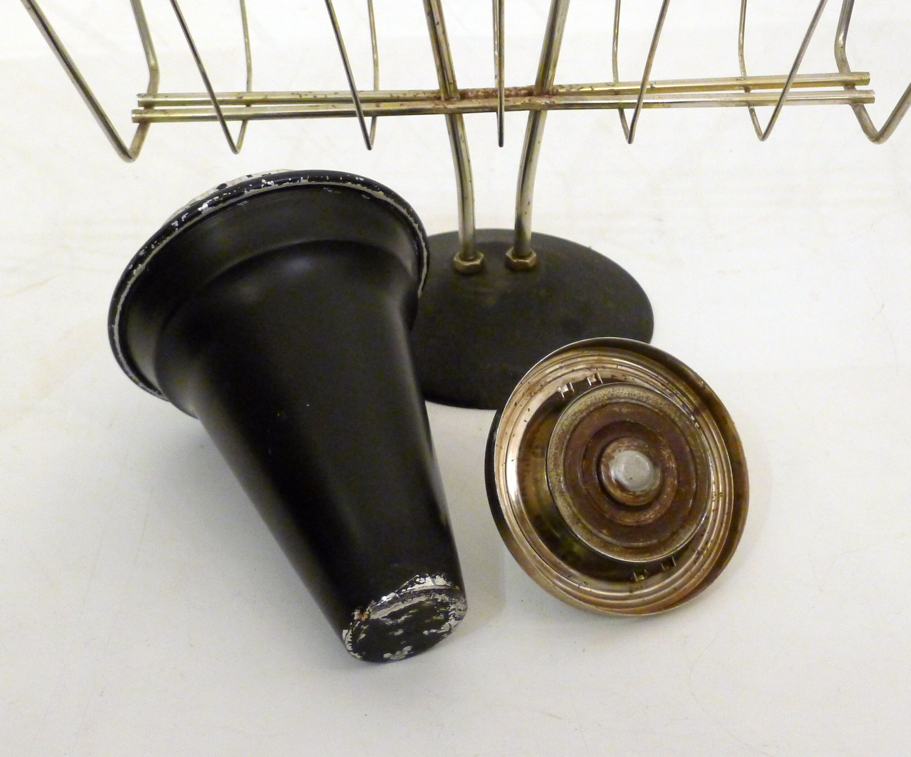 Standing ashtrays - magazine holders