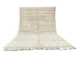 Traditional handmade pure wool Berber rug size 200 x 300 cm