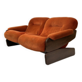 Vintage Space Age Sofa Two Seater Sofa Design 1970s