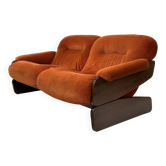 Vintage Space Age Sofa Two Seater Sofa Design 1970s