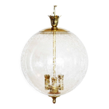 Limburg pendant lamp in glass and brass