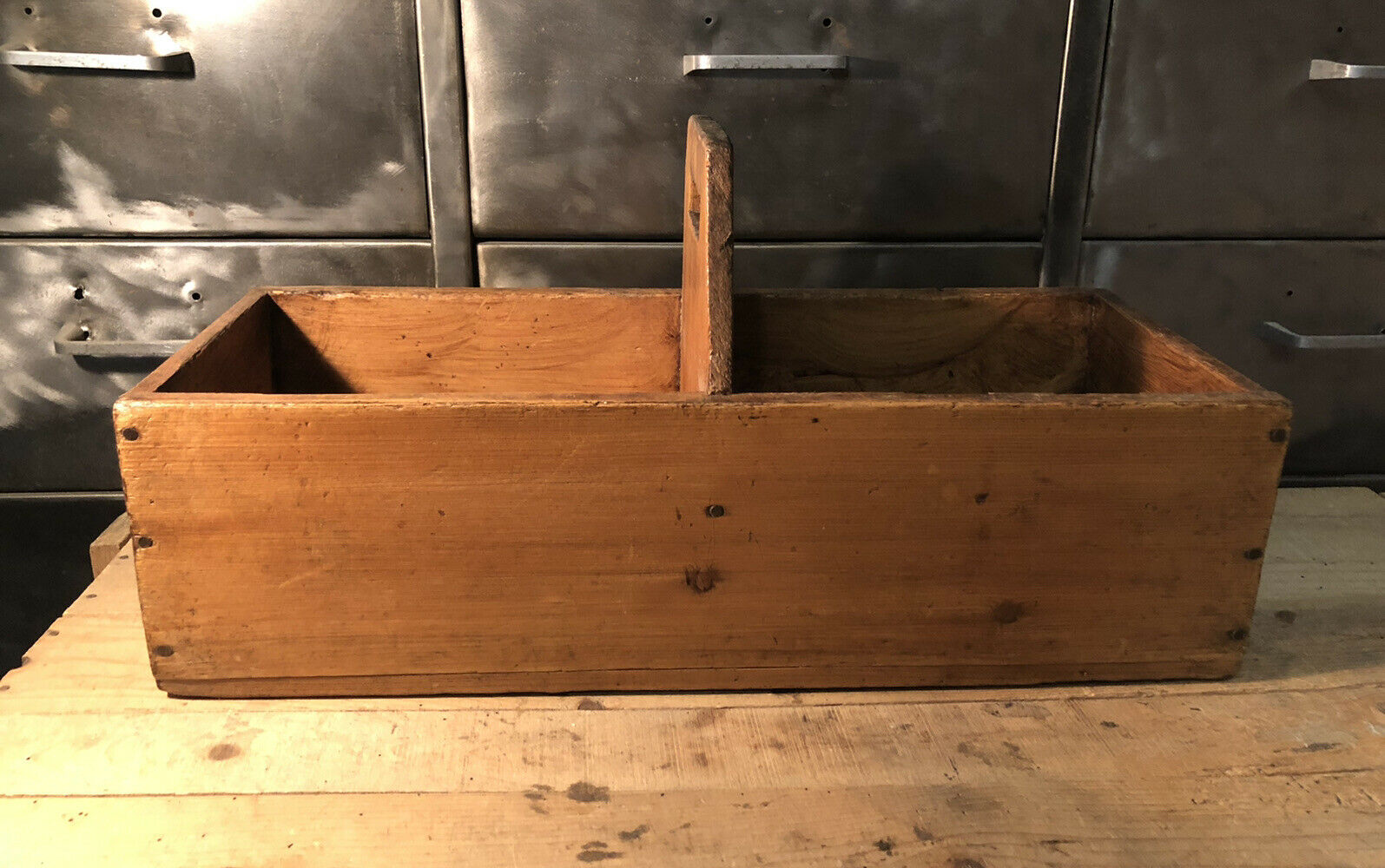 Wooden crate by trade