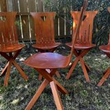 Designer wooden chairs