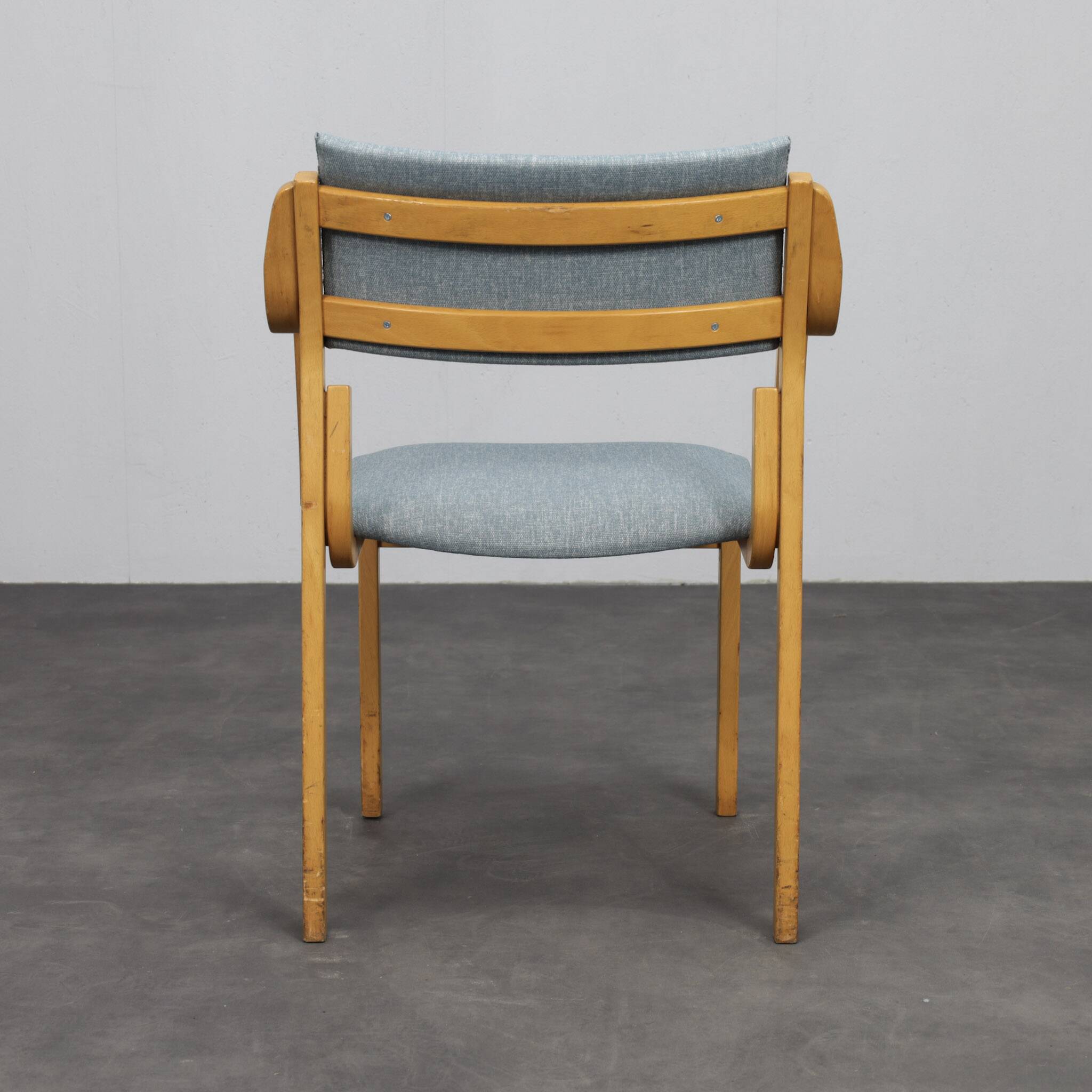 Ensemble de 4 chaises de salle à manger par Reno Wahl Iversen pour Farstrup Danemark, années 1980.