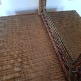 Rattan dressing table and stool