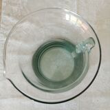 Tinted glass pitcher