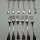 Twelve dessert cutlery