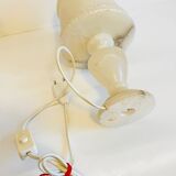 70s natural alabaster lamp