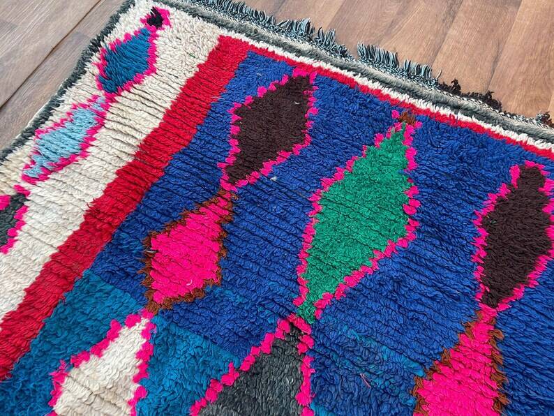 Handmade Berber wool rug 150/250cm