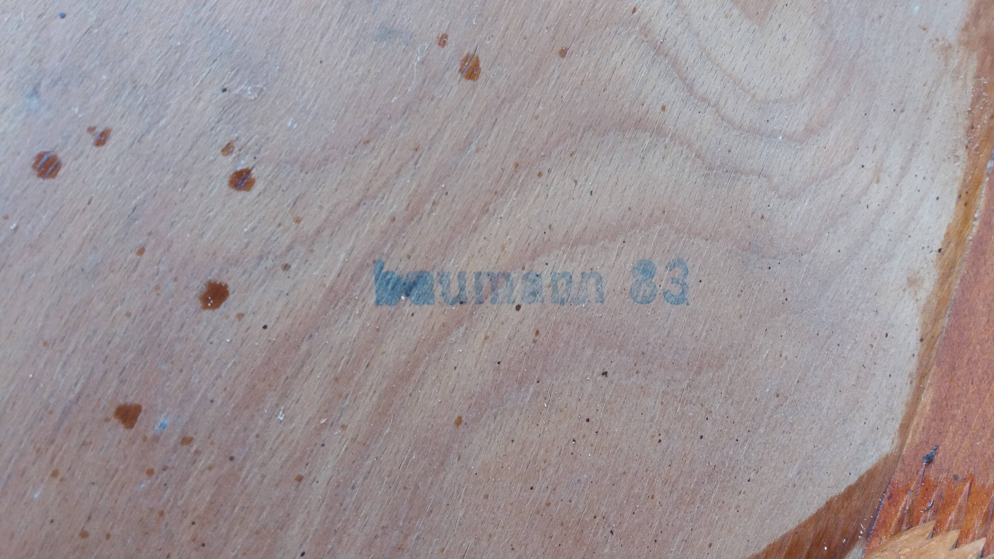 Set of 4 Baumann bistro chairs