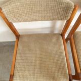 Set of 4 vintage baumann chairs from the 50s
