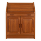 1980s secretary desk by Dyrlund