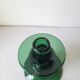 Empoli verde candle holder in green glass