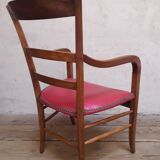 Armchair cherry tree period Restoration XIX °