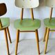 Chaises de bistro Ton, ensemble de 4