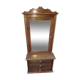 Oak medicine cabinet mirror