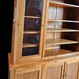 Cherry wood bookcase