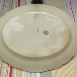 Boch La Louviere D2202 Oval Serving Platter Cornucopia