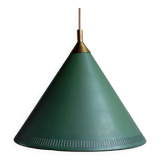 Bent karlby kegle pendant lamp, lyfa 1960s denmark
