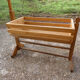 Vintage rocking doll bed cradle