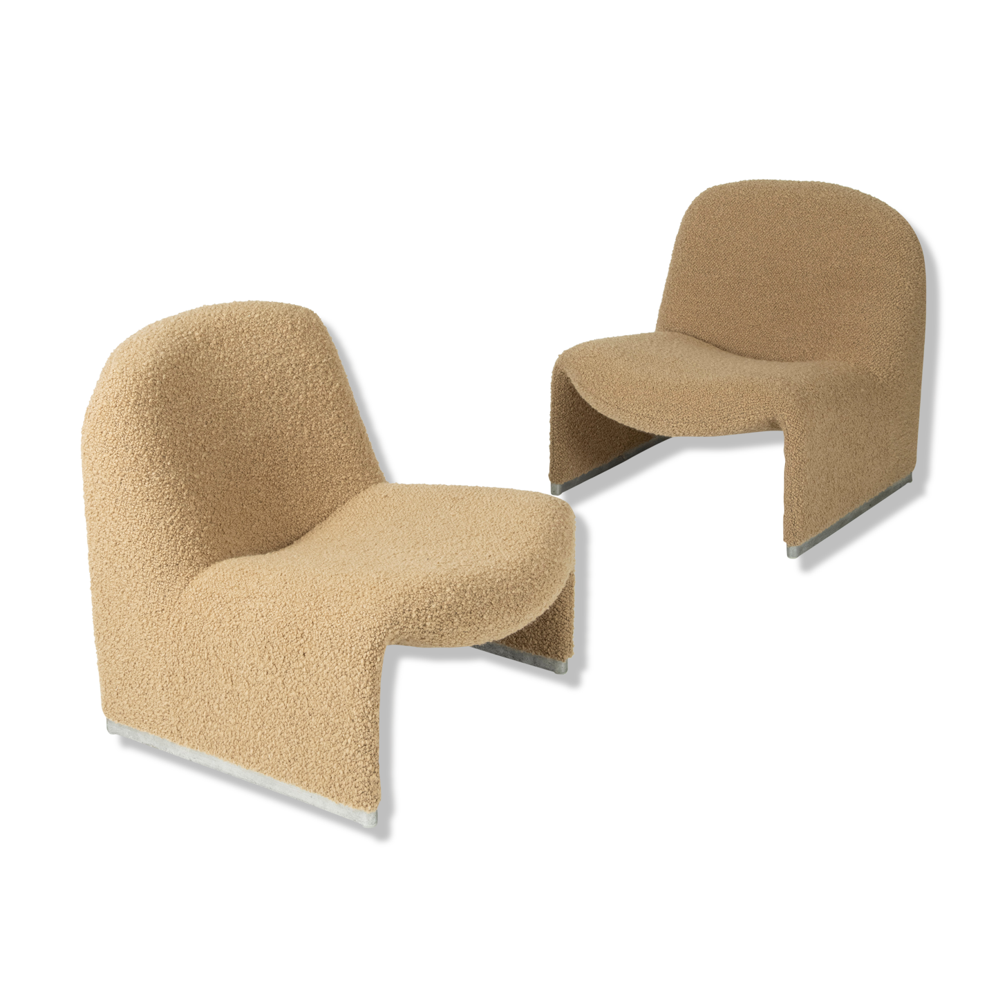 Pair of Alky armchairs by Giancarlo Piretti for Artifort 1970s