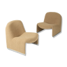 Pair of Alky armchairs by Giancarlo Piretti for Artifort 1970s