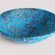 Turquoise ceramic fruit bowl by Charles Cart Vallauris, circa the 1960s.