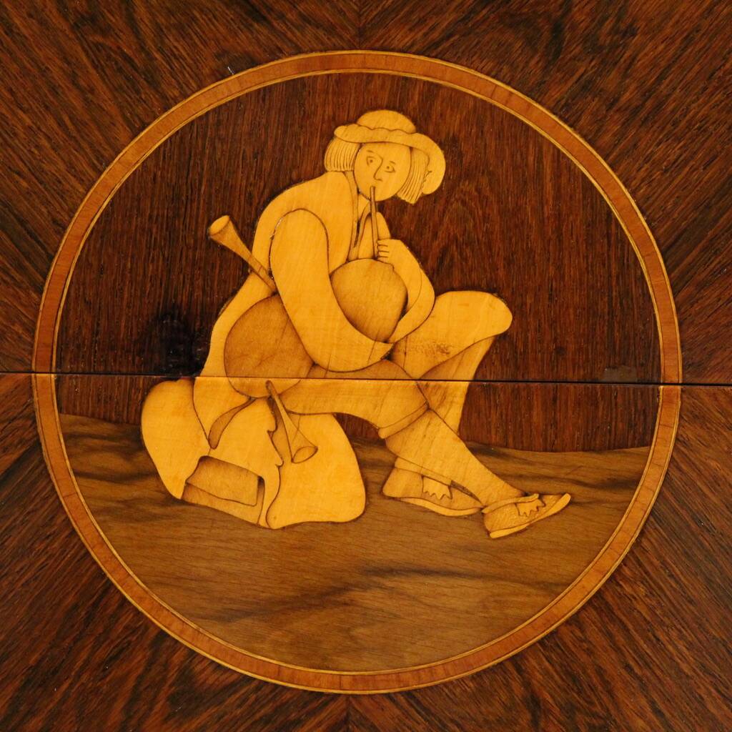 20th century Italian Louis XVI style inlaid dresser