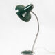 Green desk lamp, France, 1960's