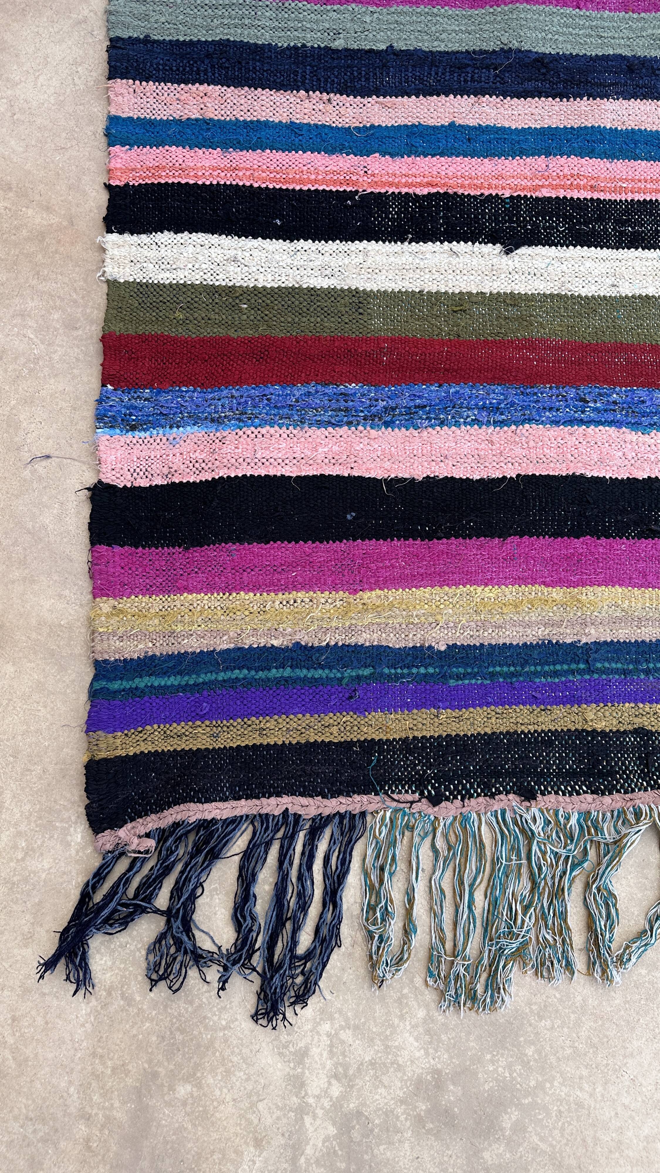 Colorful Moroccan rug - 146 x 332 cm