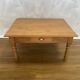 Farmhouse coffee table stripped and airbrushed