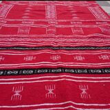Kilim red large handmade 235x140cm