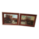 2 landscape paintings