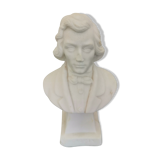 Bust of Chopin in alabaster PAT