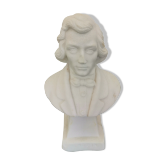 Bust of Chopin in alabaster PAT