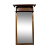 Art Nouveau corridor mirror in mahogany circa 1900