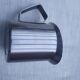 Vintage stainless steel sugar bowl
