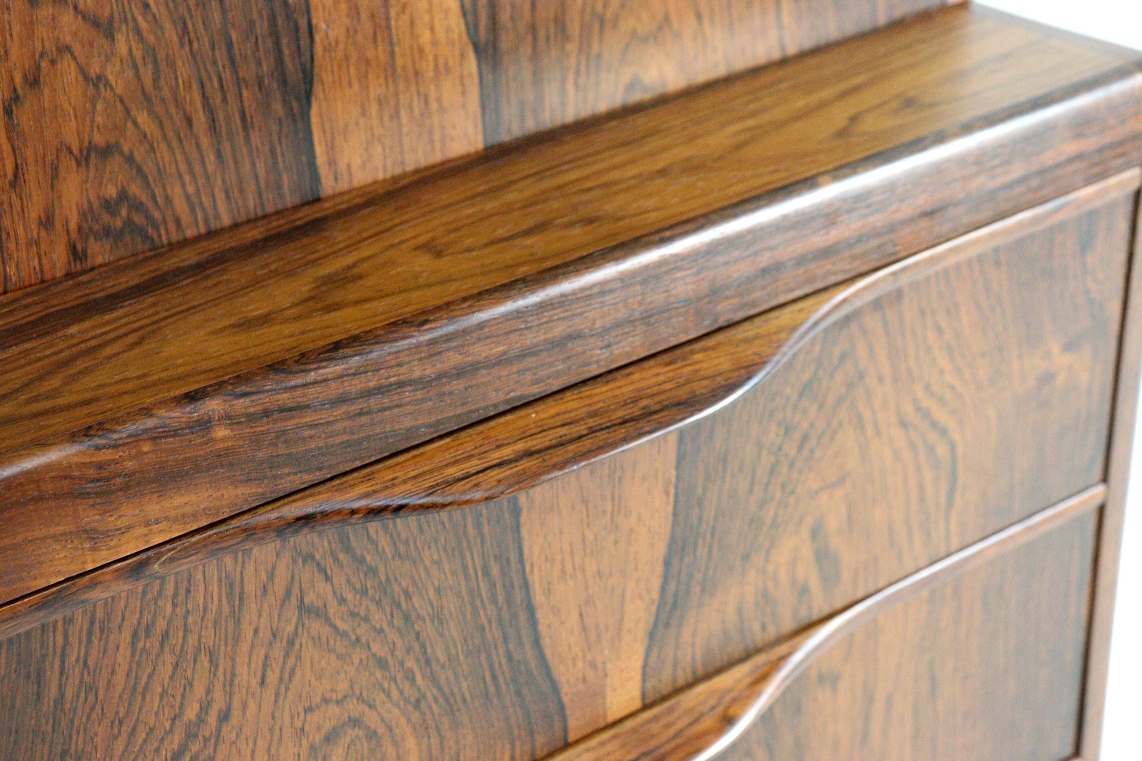 Secretary Erling Torvits for Klim furniture factory in rosewood.