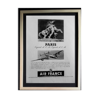 Advertisement "Air France" 1950's