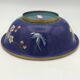 Cloisonné enamel cup with floral decoration