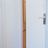Swedish coat rack in solid pine circa 1970